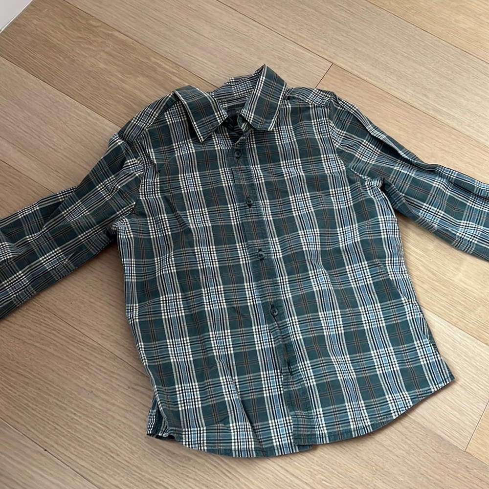 bonpoint button down cotton size 6